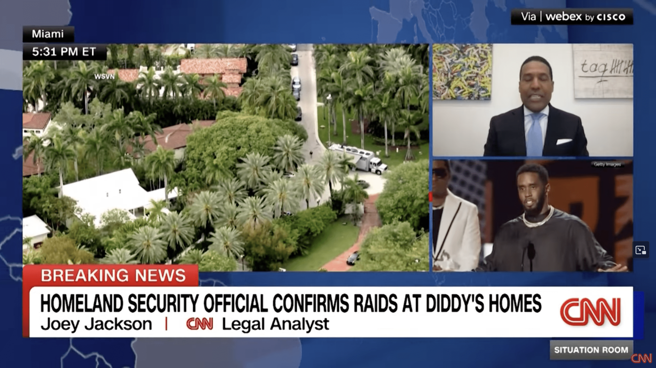 Sean "Puffy" Combs Homes Raided